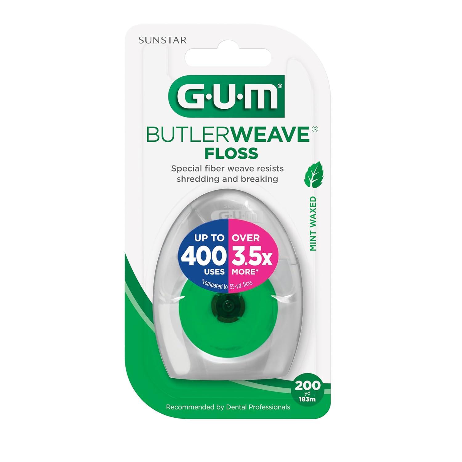 imageButlerWeave Dental Floss 200 Yard1 Count Pack of 1