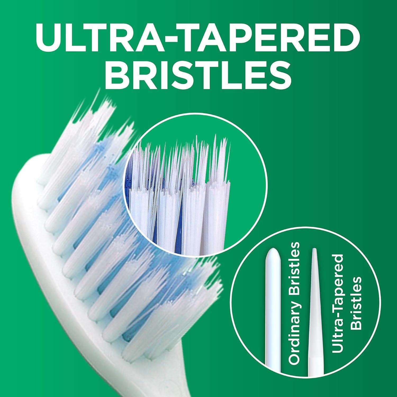imageGUM Summit Soft Toothbrush Ultra Fine Tapered Bristles for More Effective Plaque Removal Extra Soft Toothbrushes for Adults 12 Count1 Count Pack of 12