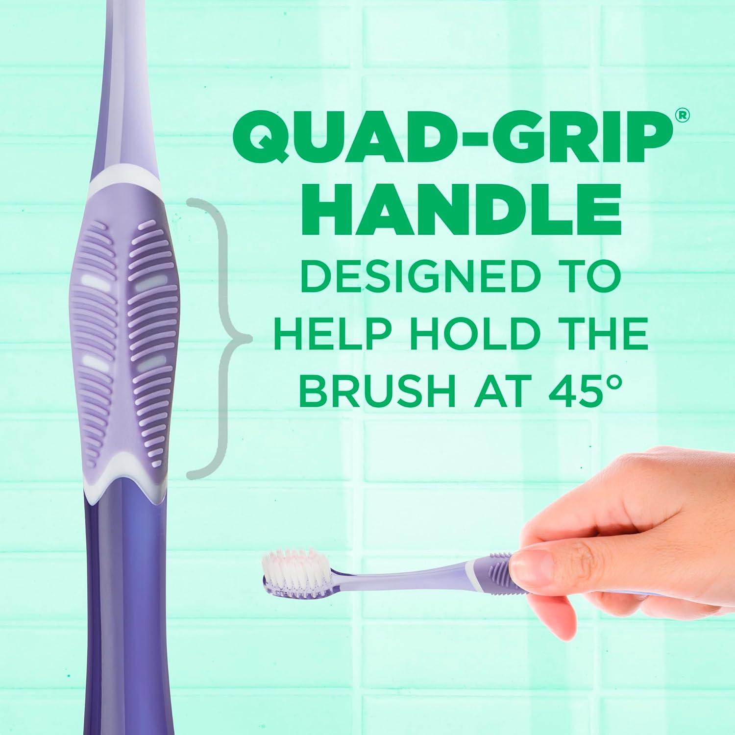 imageGUM Technique Deep Clean Sensitive Toothbrush Compact Head amp Ultra Soft Tapered Bristles for Adults with Sensitive 1ct 12pk1 Count Pack of 12