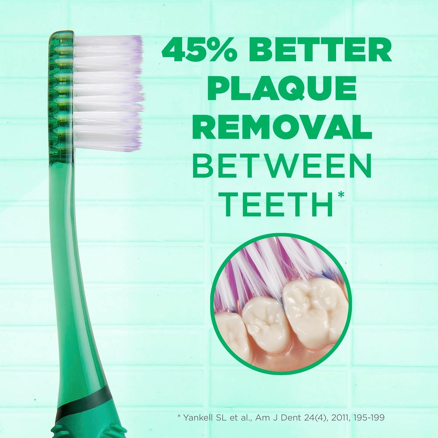 imageGUM Technique Deep Clean Sensitive Toothbrush Compact Head amp Ultra Soft Tapered Bristles for Adults with Sensitive 1ct 12pk1 Count Pack of 12