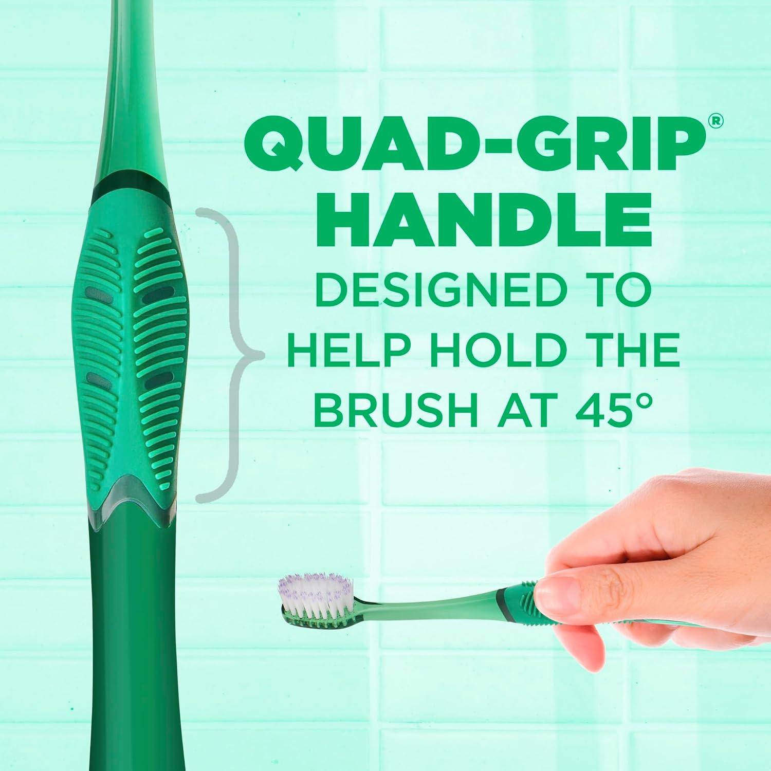 imageGUM Technique Deep Clean Sensitive Toothbrush Compact Head amp Ultra Soft Tapered Bristles for Adults with Sensitive 1ct 12pk1 Count Pack of 12