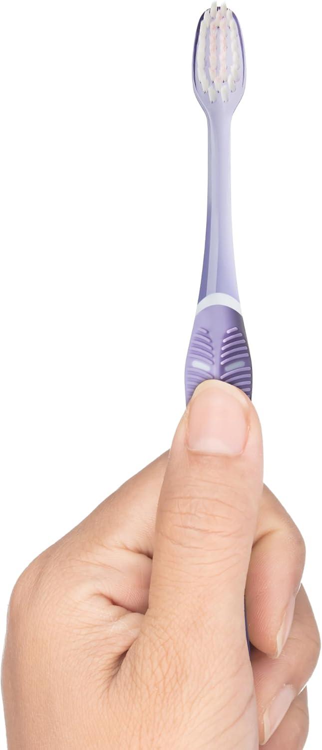 imageGUM Technique Deep Clean Sensitive Toothbrush Compact Head amp Ultra Soft Tapered Bristles for Adults with Sensitive 1ct 12pk1 Count Pack of 12