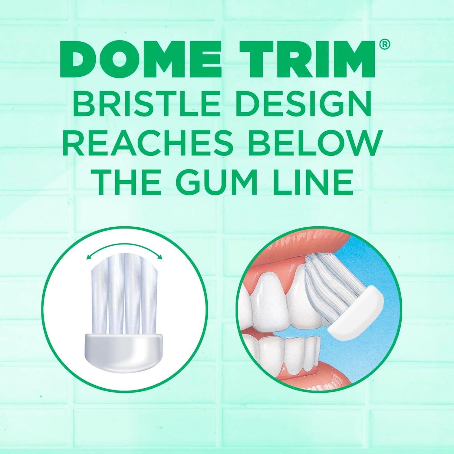 imageGUM Technique Sensitive Care Toothbrush with QuadGrip Handle Full Head amp Ultra Soft Dome Trim Bristles for Plaque Removal Thats Gentle on Gums 2ct2