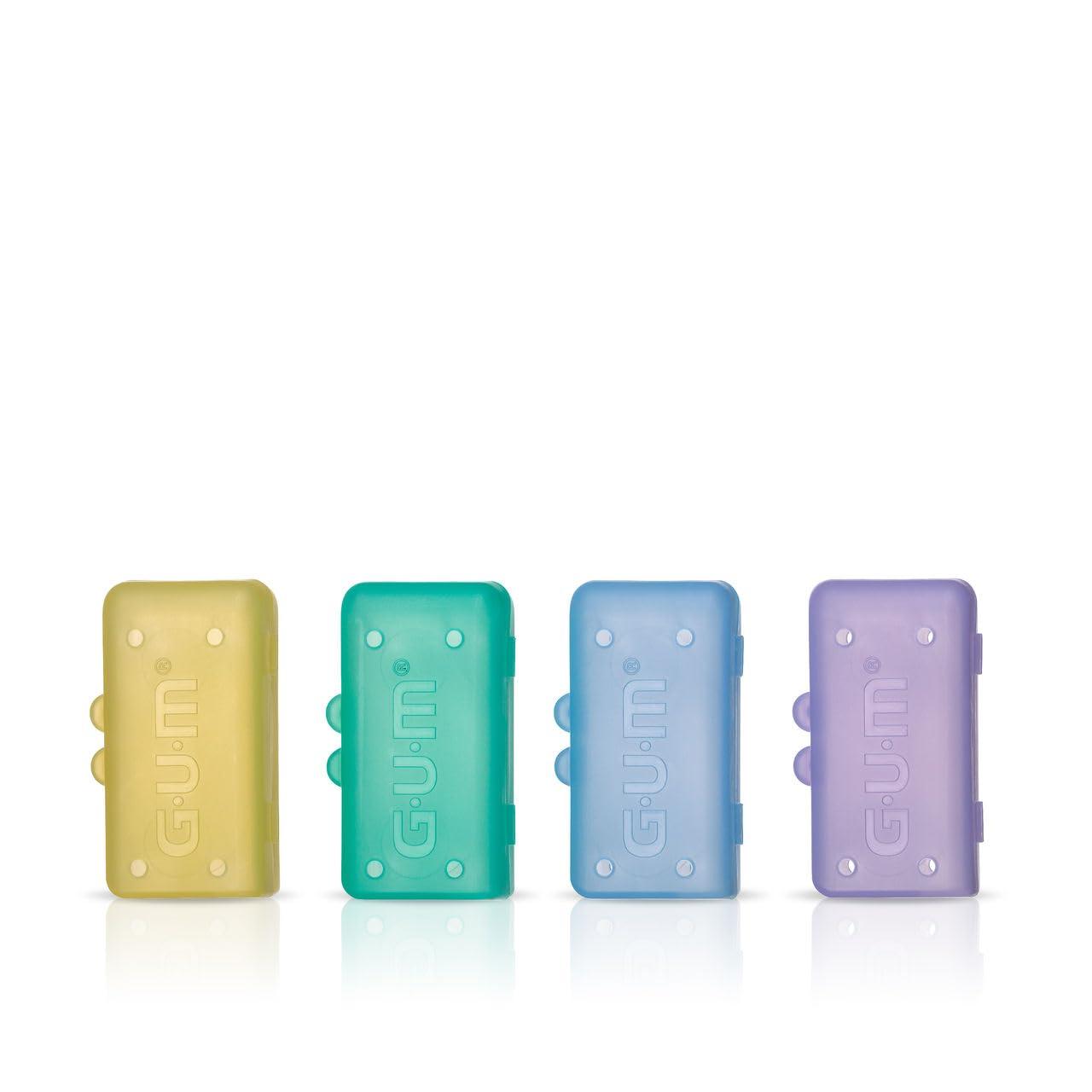 imageGUM Toothbrush Covers for Travel or Home 6 x 4 count 24 Covers