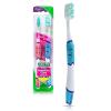 imageGUM Technique Sensitive Care Toothbrush with QuadGrip Handle Full Head amp Ultra Soft Dome Trim Bristles for Plaque Removal Thats Gentle on Gums 2ct2 Count Pack of 6
