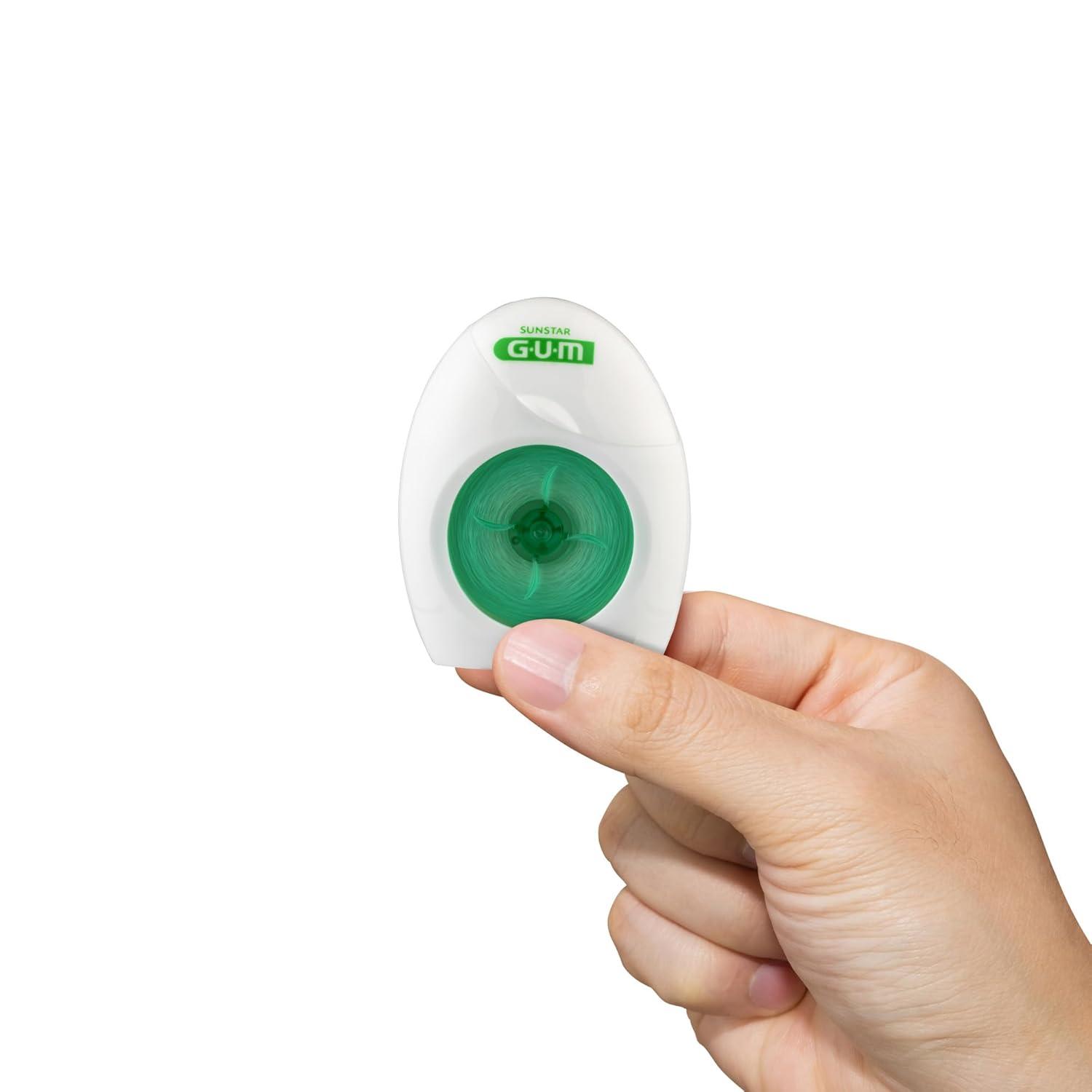 imageGUM Fine Waxed Dental Floss Mint 200 Yards 6pk