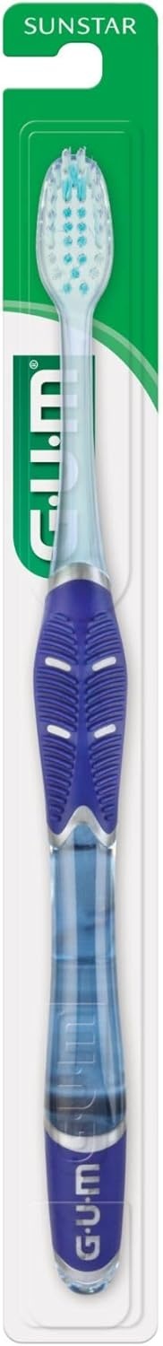image:imageGUM Deep Clean Technique Toothbrush for Adults with Soft UltraFine Tapered Bristles for Deeper Reach Compact Head 1 Count Pack of 61 Count Pack of 6