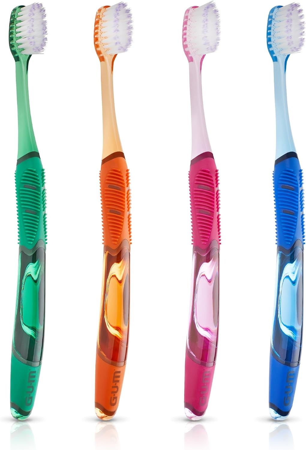image:imageGUM Deep Clean Technique Toothbrush for Adults with Soft UltraFine Tapered Bristles for Deeper Reach Compact Head 1 Count Pack of 61 Count Pack of 6