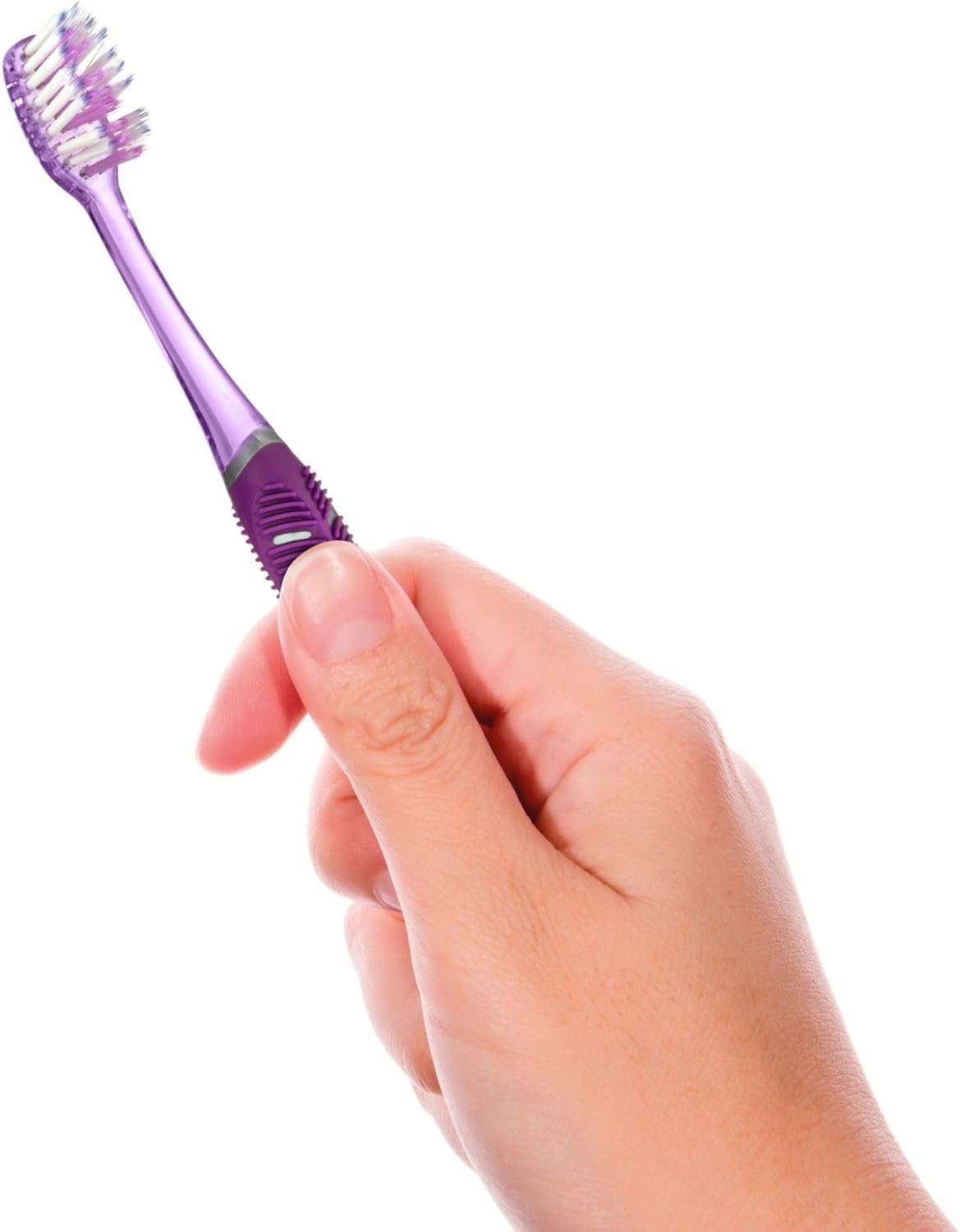 image:imageGUM Deep Clean Technique Toothbrush for Adults with Soft UltraFine Tapered Bristles for Deeper Reach Compact Head 1 Count Pack of 63 Count Pack of 2