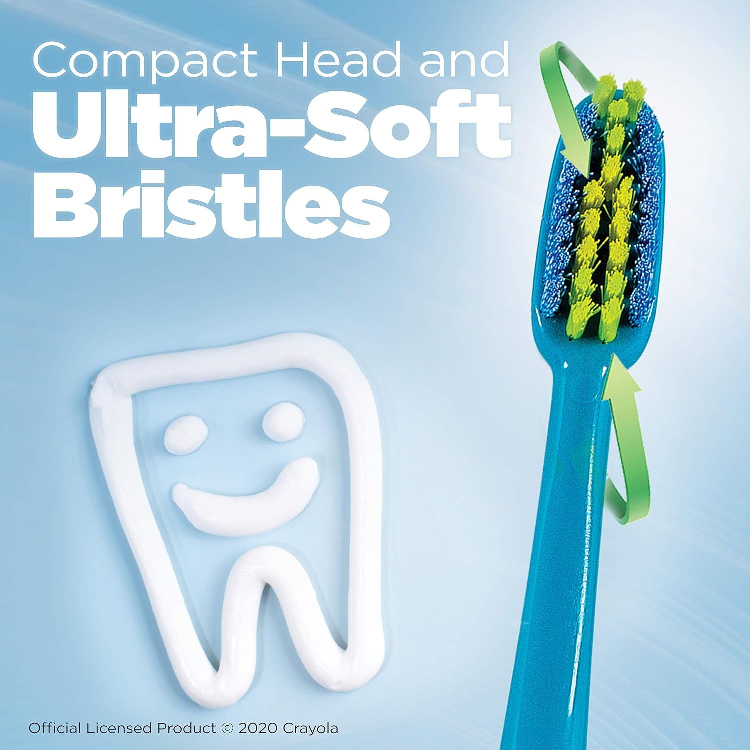 image:imageGUM Crayola Twistables Kids Toothbrush with Fun Twisting Head Soft Bristles Ages 3 Pack of 21 ct Pack of 2