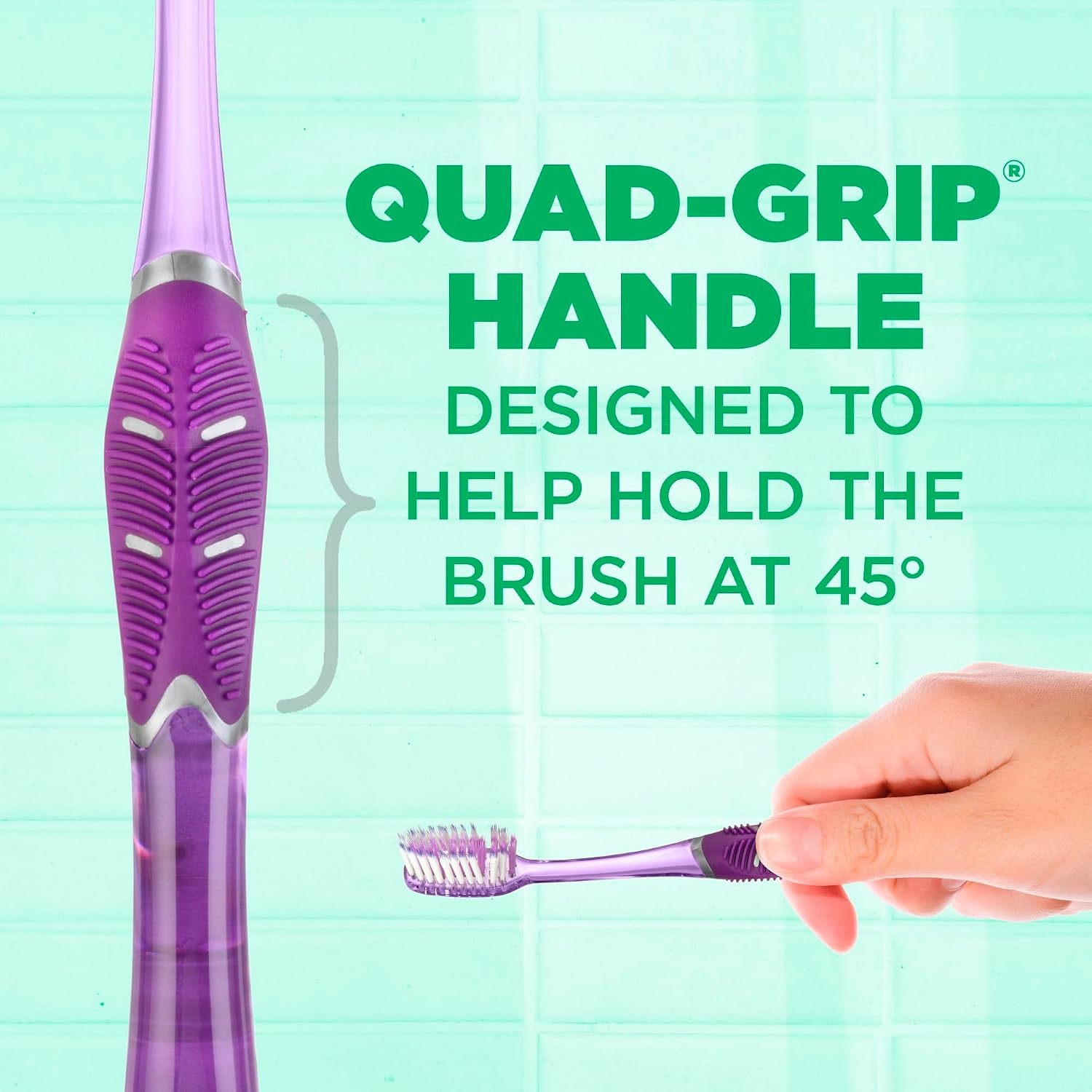 image:imageGUM Deep Clean Technique Soft Toothbrush Full Head 1 Count 6 Pack